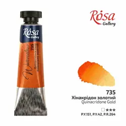 Akvarelové barvy Rosa 10 ml 735 quinacridone gold